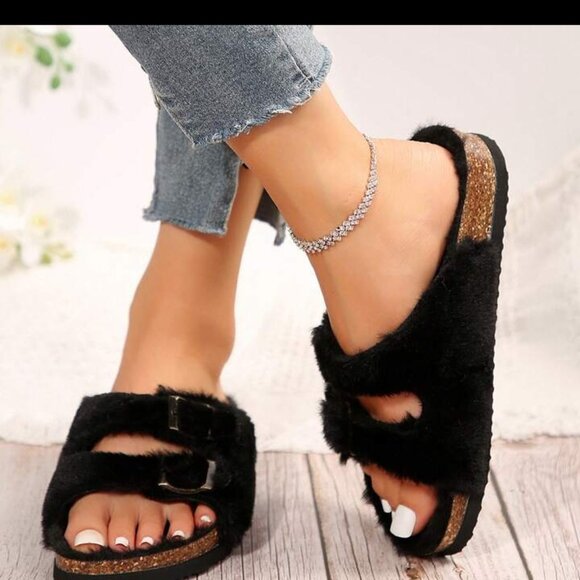 Womens Sandals Strappy Slip-On - Picture 3 of 4